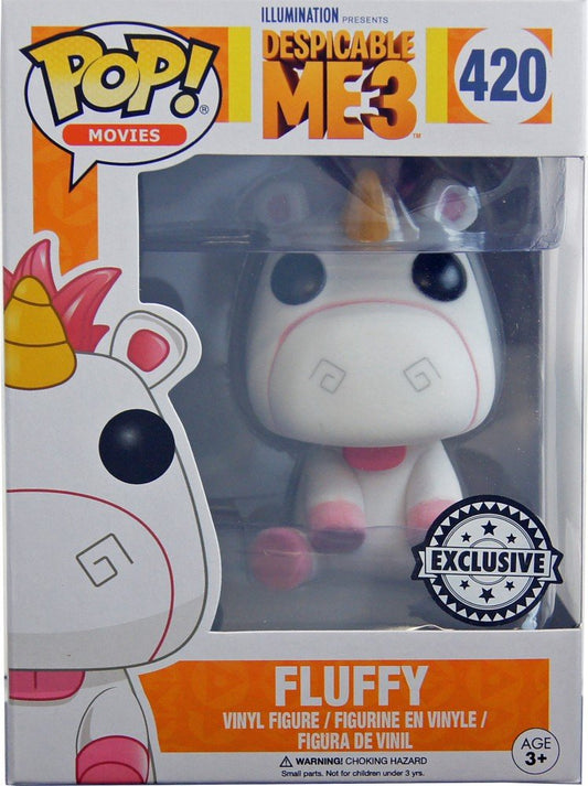 Funko POP! Movies Despicable Me 3 Fluffy [Flocked] Kohls Exclusive