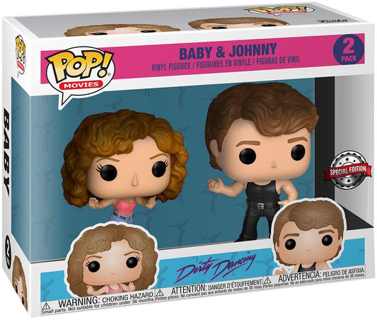 Funko POP! Movies Dirty Dancing Baby & Johnny Exclusive Vinyl Figure 2-Pack
