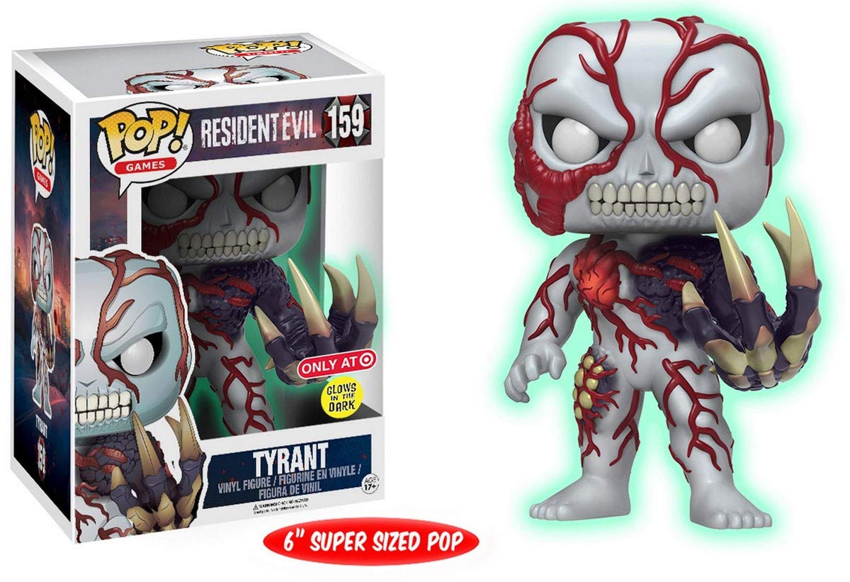 Funko POP! Games Glow in the Dark Tyrant Resident Evil #159 Exclusive