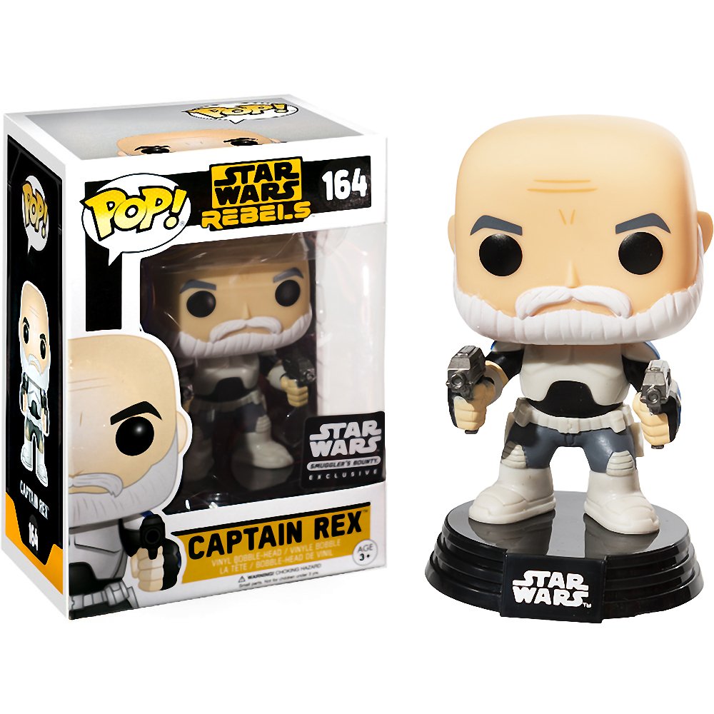 Funko POP! Star Wars Rebels Captain Rex #164 Smuggler's Bounty Exclusive