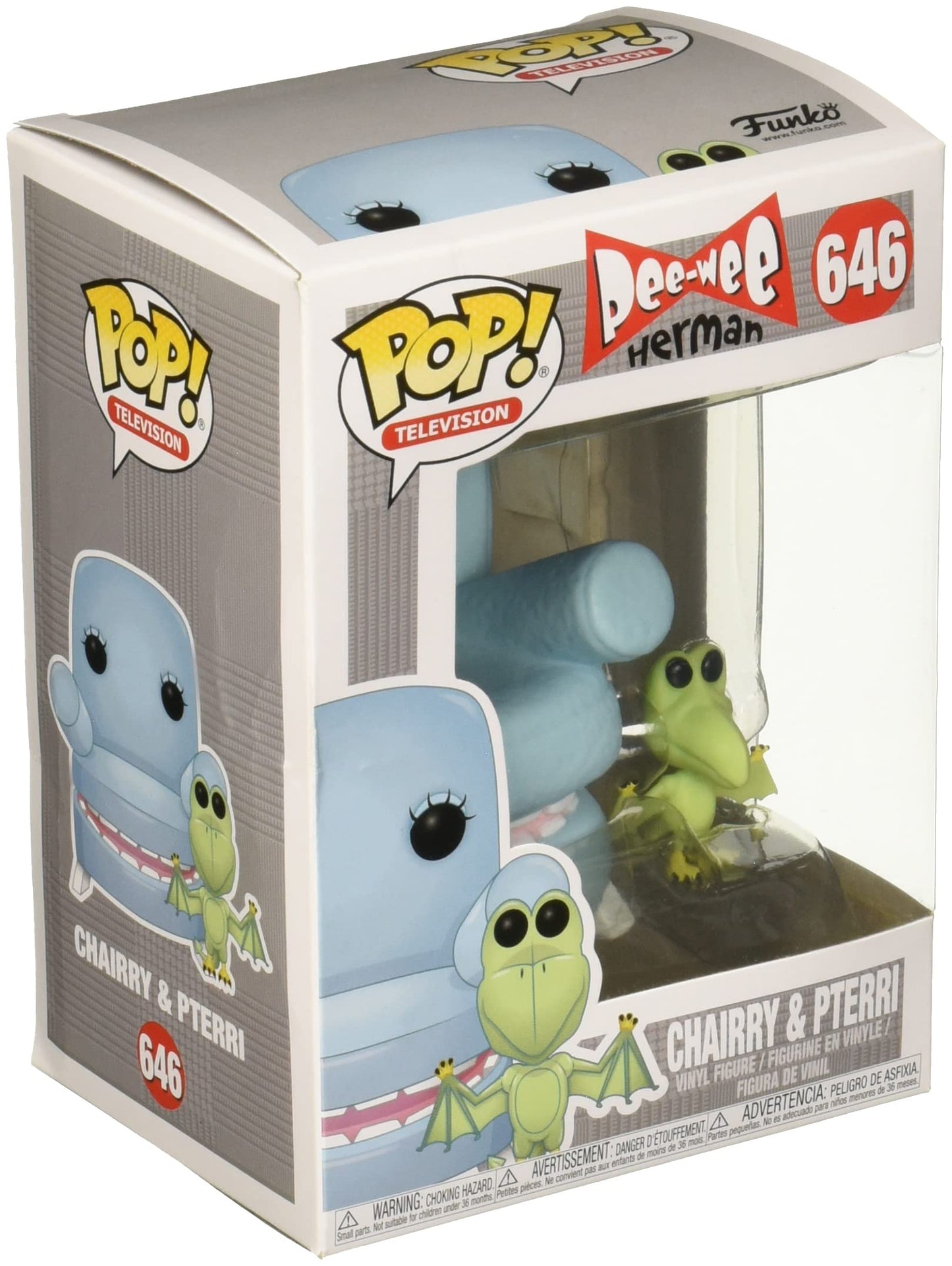 Funko POP! Television Pee wee's Playhouse Chairry with Pterri
