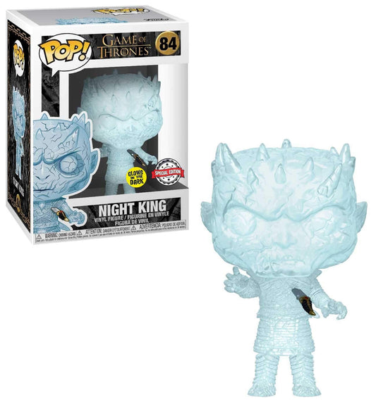 Funko POP! Game of Thrones Night King #84 [Crystal, Glows in the Dark] Exclusive