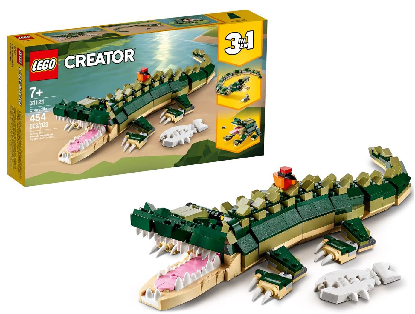 LEGO Creator 3in1 Crocodile 31121