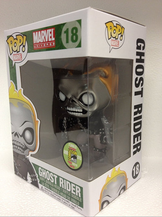 Funko POP! Marvel Ghost Rider #18 [Metallic] LE 480 Exclusive