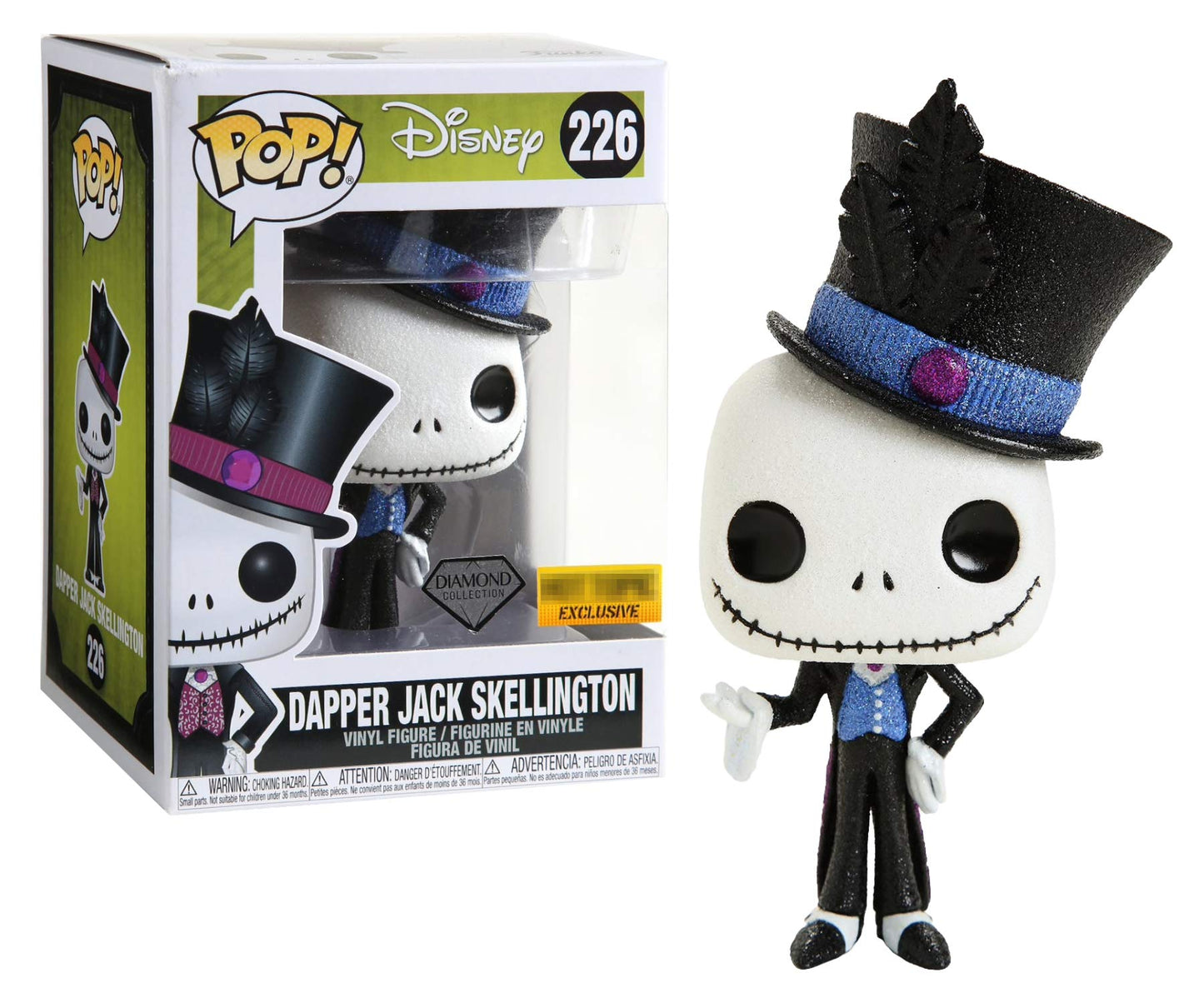 Funko POP! Disney: Nightmare Before Christmas Diamond Collection Dapper Jack Skellington (Exclusive)