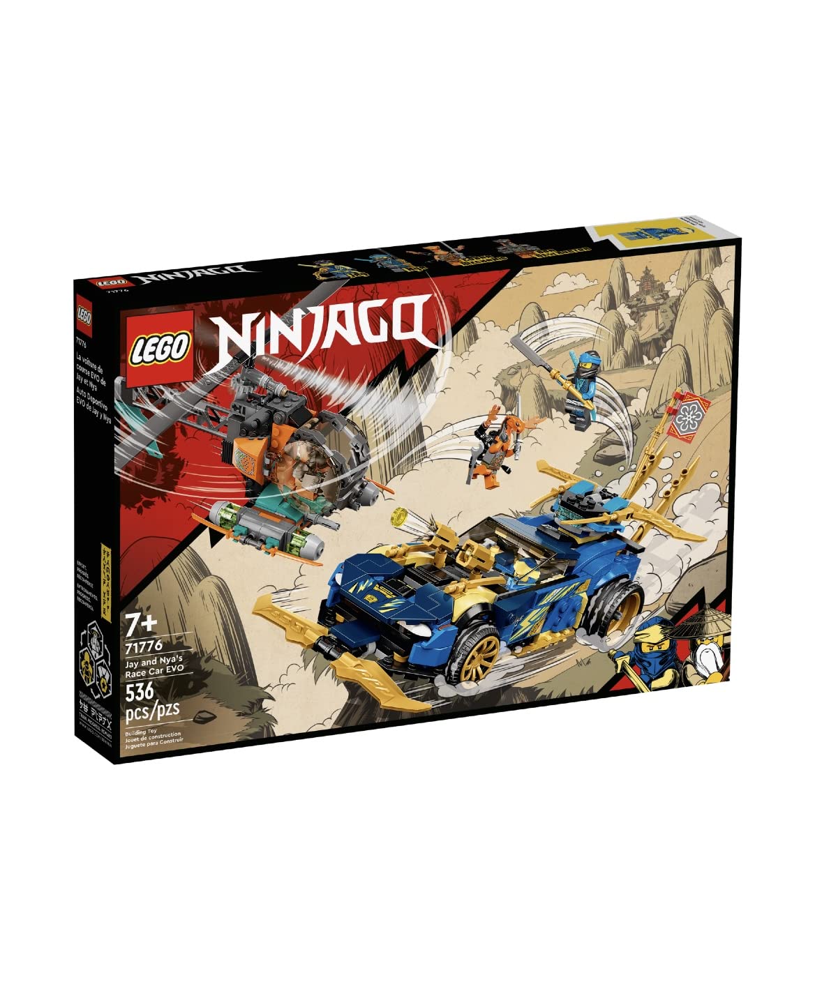 LEGO Ninjago Jay and Nya's Race Car EVO 71776