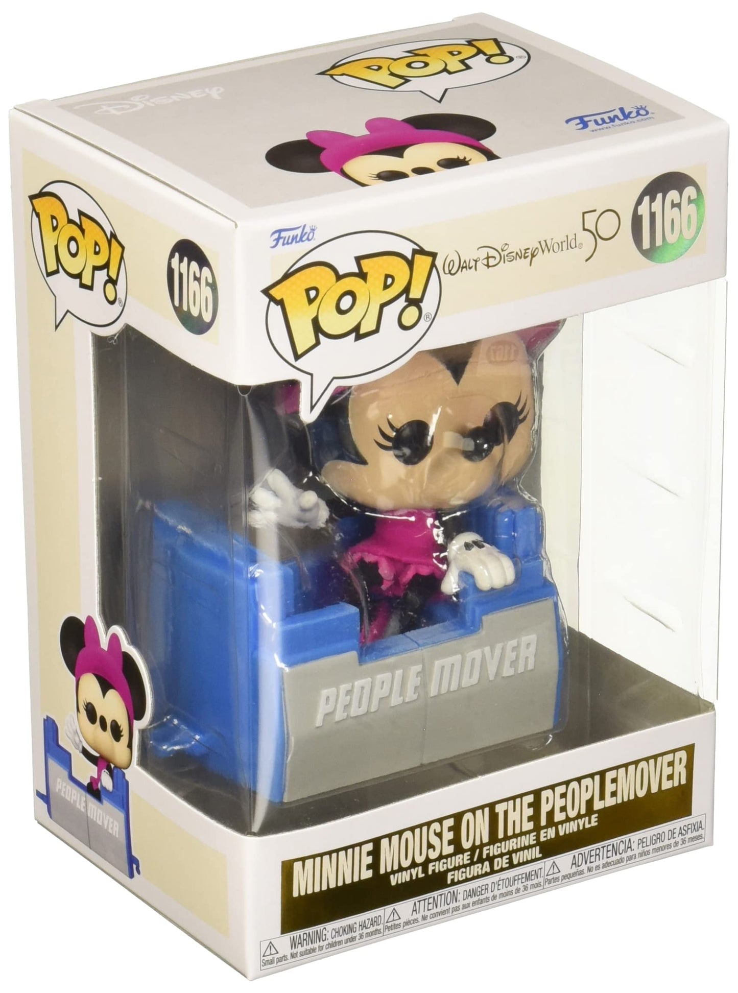 Funko POP! Disney: Walt Disney World 50th - Minnie Mouse on The People Mover