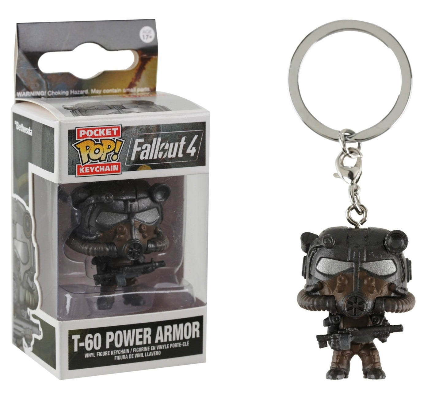 Funko Pocket POP! Keychain Fallout T60 Power Armor Action Figure