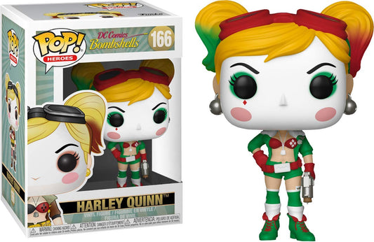 Funko POP! Heroes DC Comics Bombshells Harley Quinn #166 [Festive] Exclusive