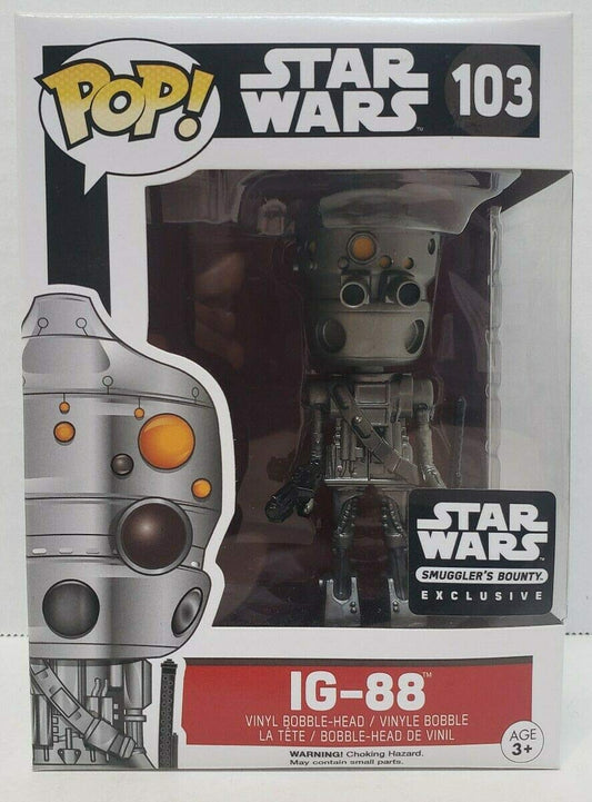 Funko POP! Star Wars IG-88 #103 Smuggler's Bounty Exclusive