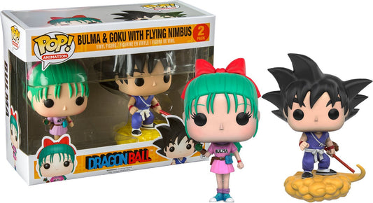 Funko POP! Animation Dragon Ball Bulma & Goku with Flying Nimbus 2-Pack