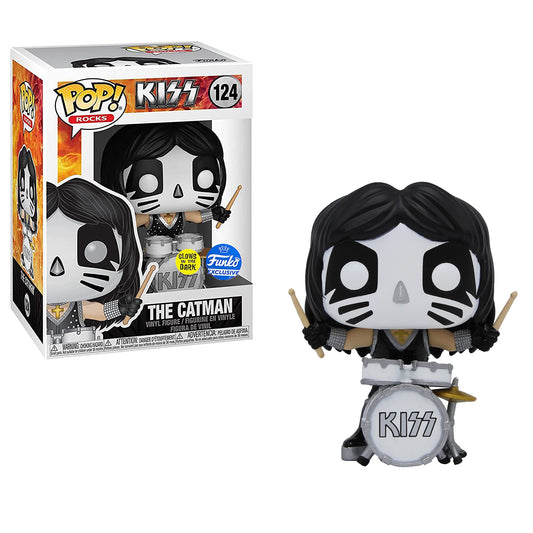 Funko POP! Rocks KISS: The Catman - Glow in the Dark Exclusive #124