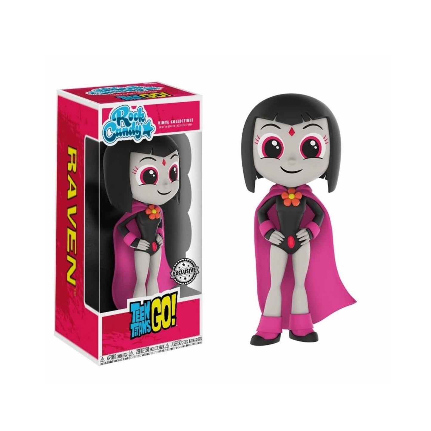 Funko Rock Candy: Teen Titans Go - Raven Pink Exclusive