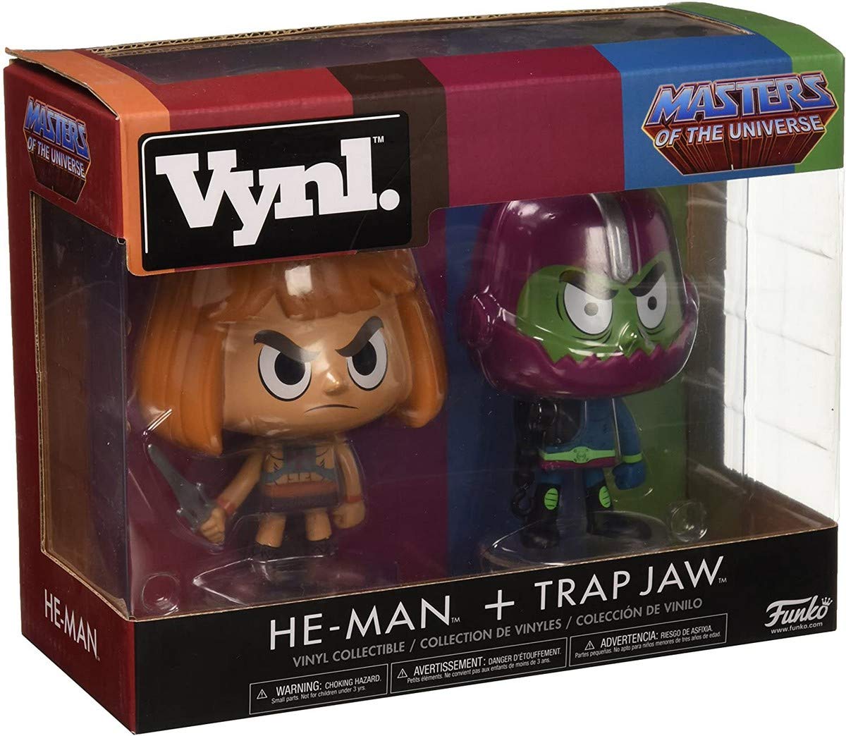 Funko Vynl. Masters of the Universe He-Man and Trapjaw 2-Pack