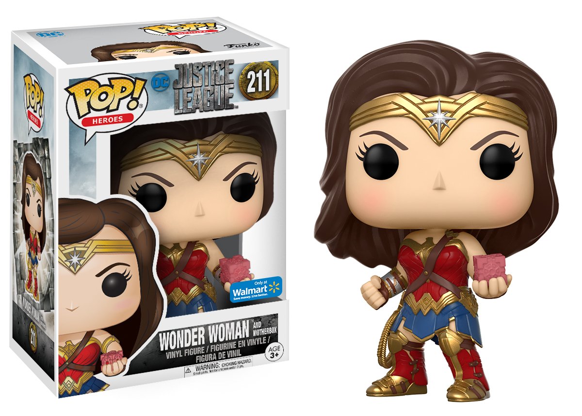 Funko POP! Heroes Justice League Wonder Woman #211 [Motherbox]