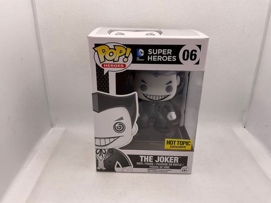 Funko POP! Heroes: Batman - Black and White Joker Exclusive