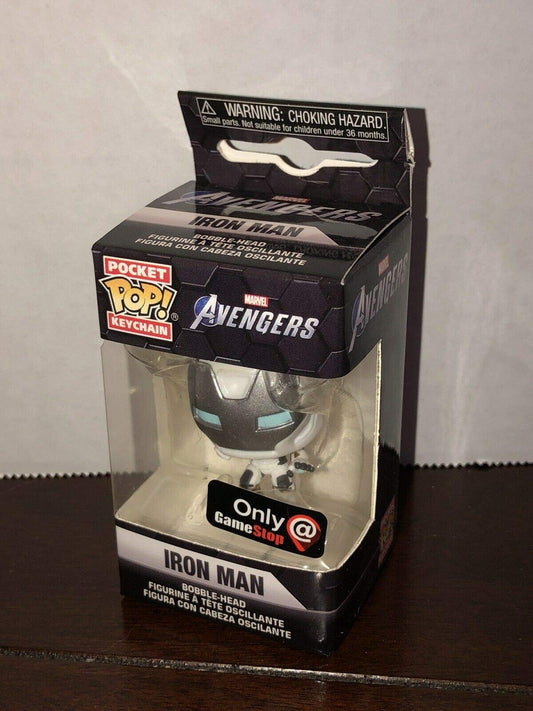 Funko Pocket POP! Keychain Marvel Avengers Iron Man White Suit