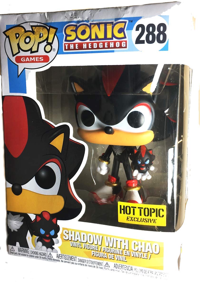 Funko POP! Games Sonic The Hedgehog Shadow With Chao #288