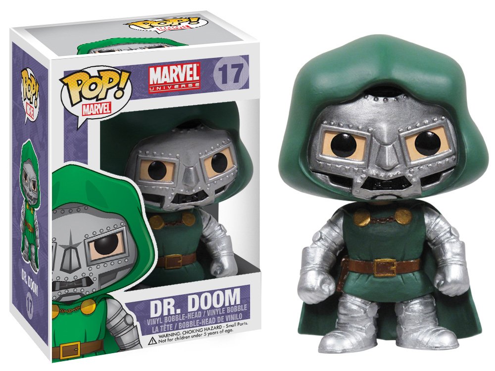 Funko POP Marvel Bobble Figure, Dr. Doom