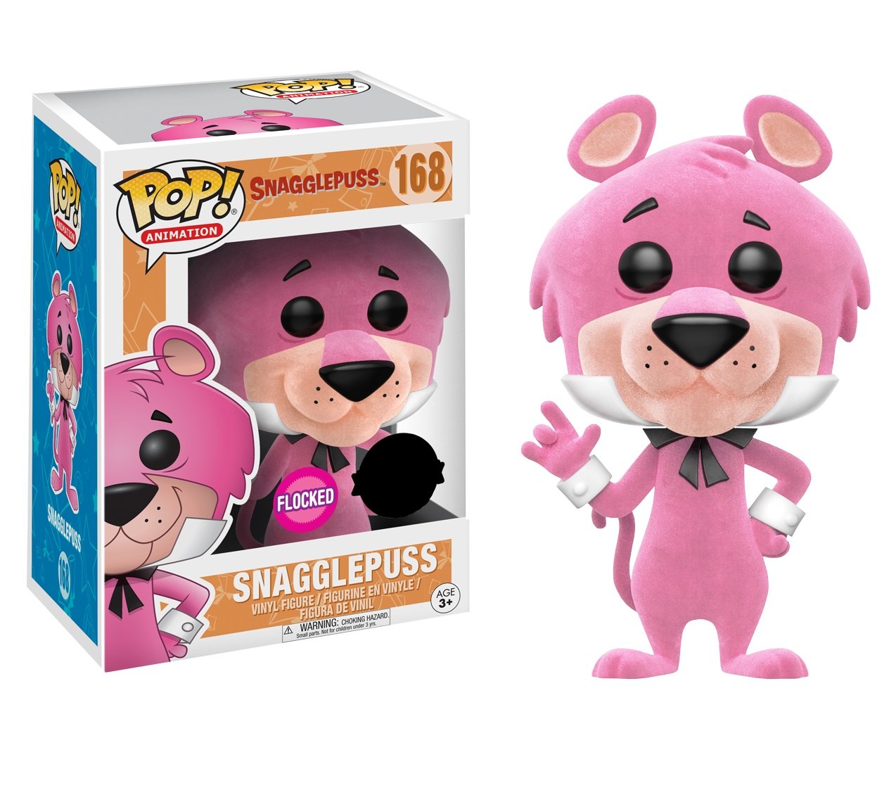 Funko POP! Animation Hanna Barbera Snagglepuss #168 [Flocked] Gemini Exclusive