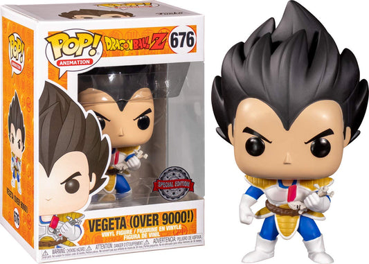 Funko POP! Animation Dragon Ball Z Vegeta Over 9000