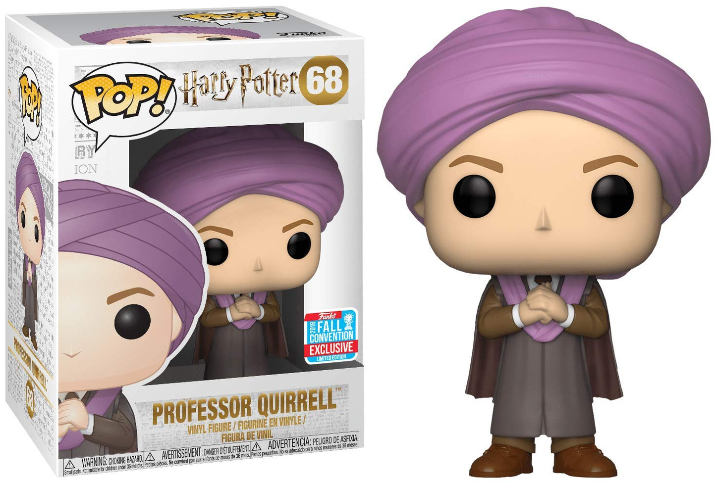 Funko POP! Harry Potter Professor Quirrell #68 Exclusive