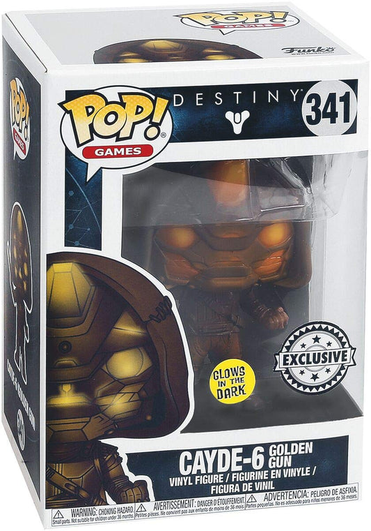 Funko POP! Games Destiny Cayde-6 Golden Gun #341 Exclusive