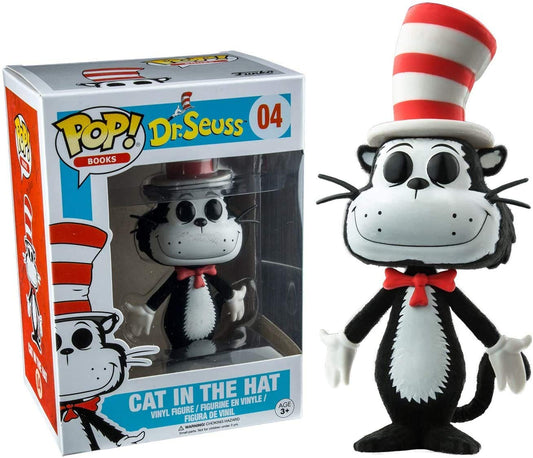 Funko POP! Books: Dr. Seuss Cat in the Hat (Flocked) B&N Exclusive