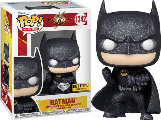 Funko Pop The Flash Batman Diamond Hot Topic Exclusive Vinyl Figure, Black