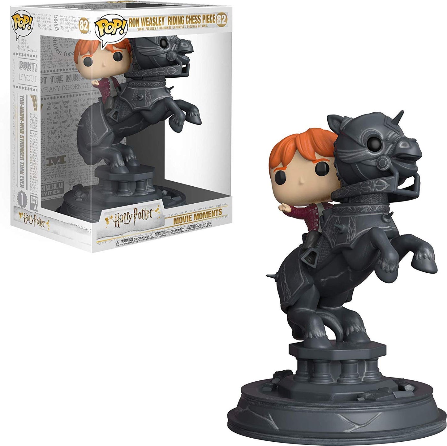 Funko POP! Harry Potter Movie Moments Ron Weasley Riding Chess Piece #82