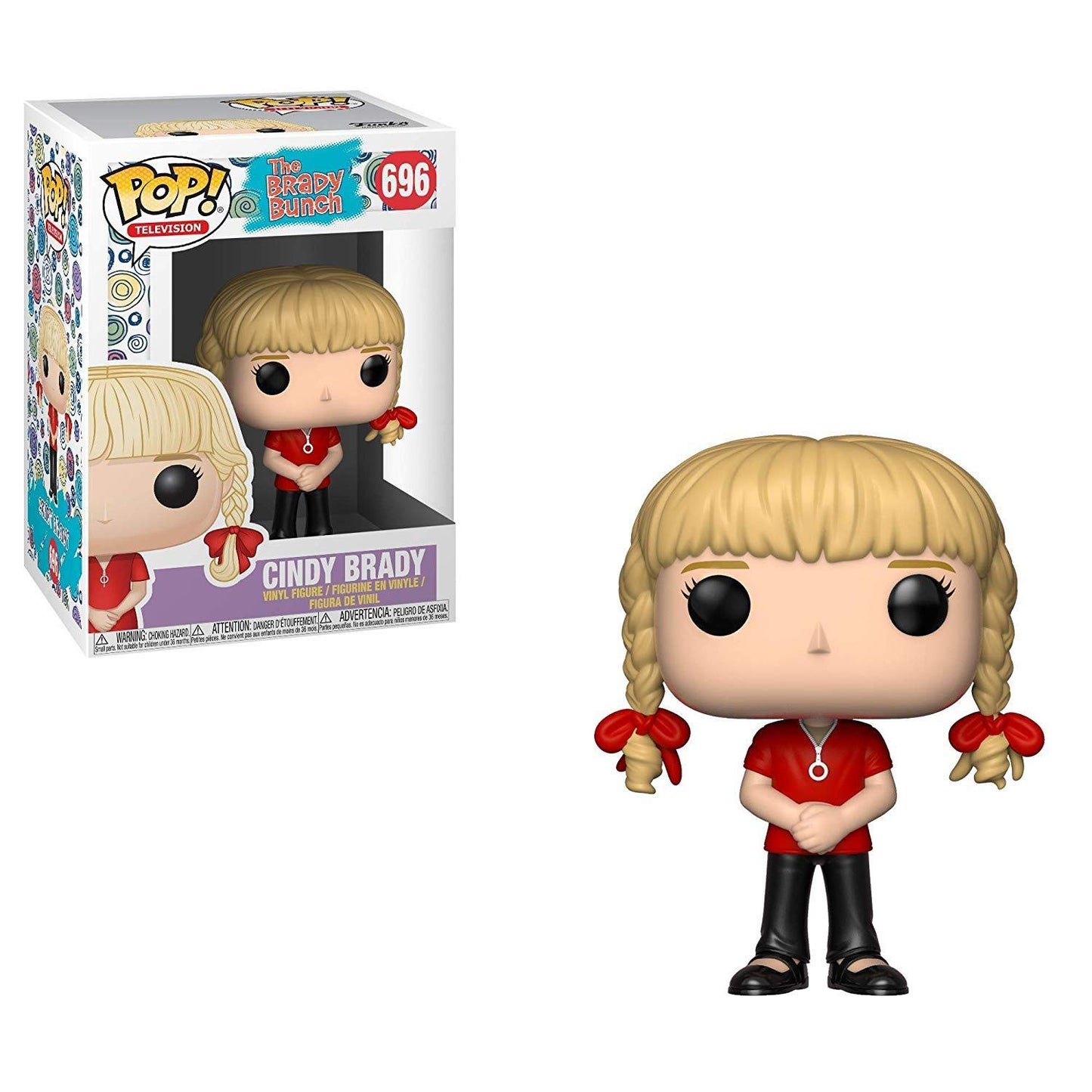 Funko POP! Television: The Brady Bunch - Cindy Brady Collectible Figure, Multicolor