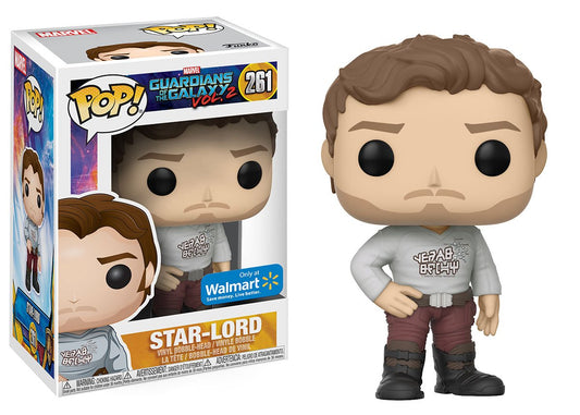 Funko POP! Marvel Guardians of the Galaxy Vol. 2 Star-Lord #261 [Gear Shift Shirt] Exclusive