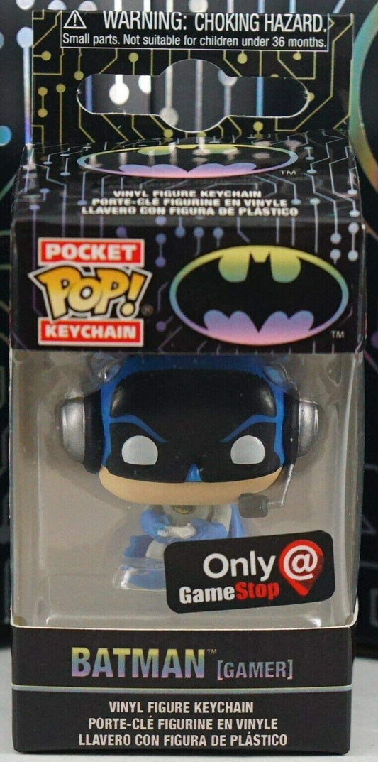 Funko Pocket POP! Keychain DC Batman 80th Batman Exclusive [Gamer]