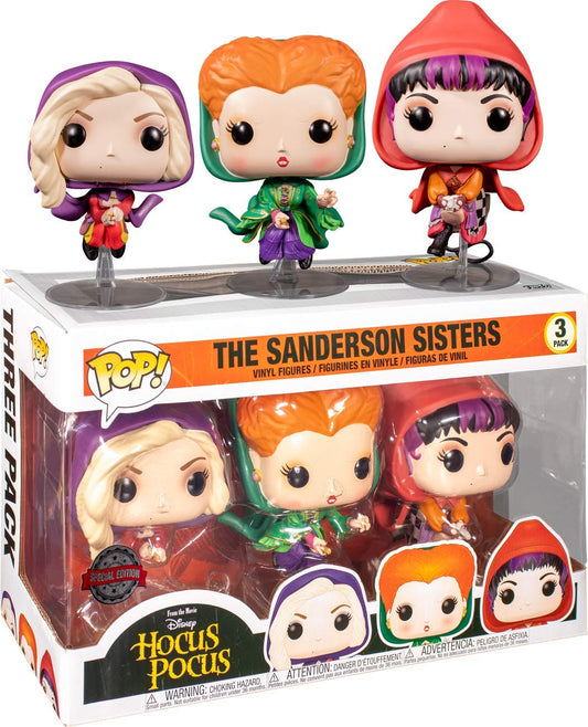Funko POP! Disney Hocus Pocus Sanderson Sisters 3 Pack Exclusive