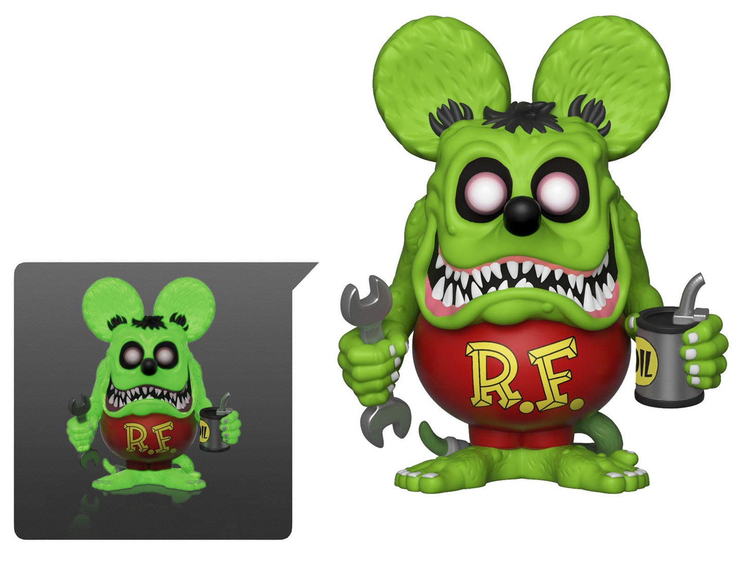 Funko POP! Icons Rat Fink #15 [Glows in the Dark] Exclusive