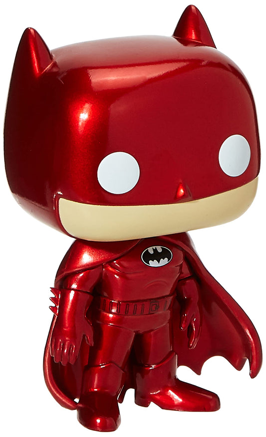 Funko POP! Heroes DC Batman #144 [Red, Metallic] Exclusive