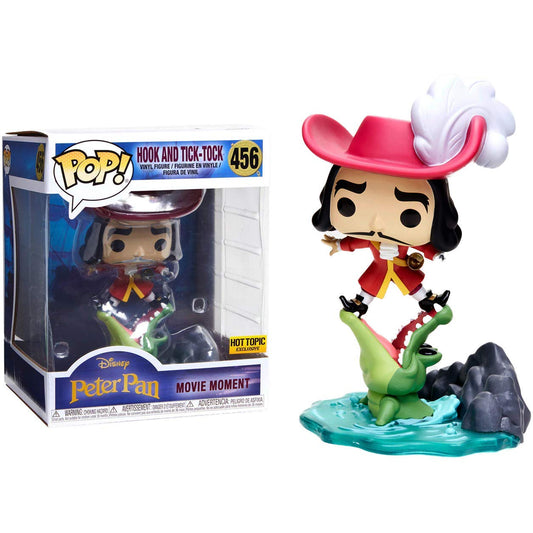 Funko POP! Disney Peter Pan Hook and Tic Tock Movie Moment Hot Topic Exclusive