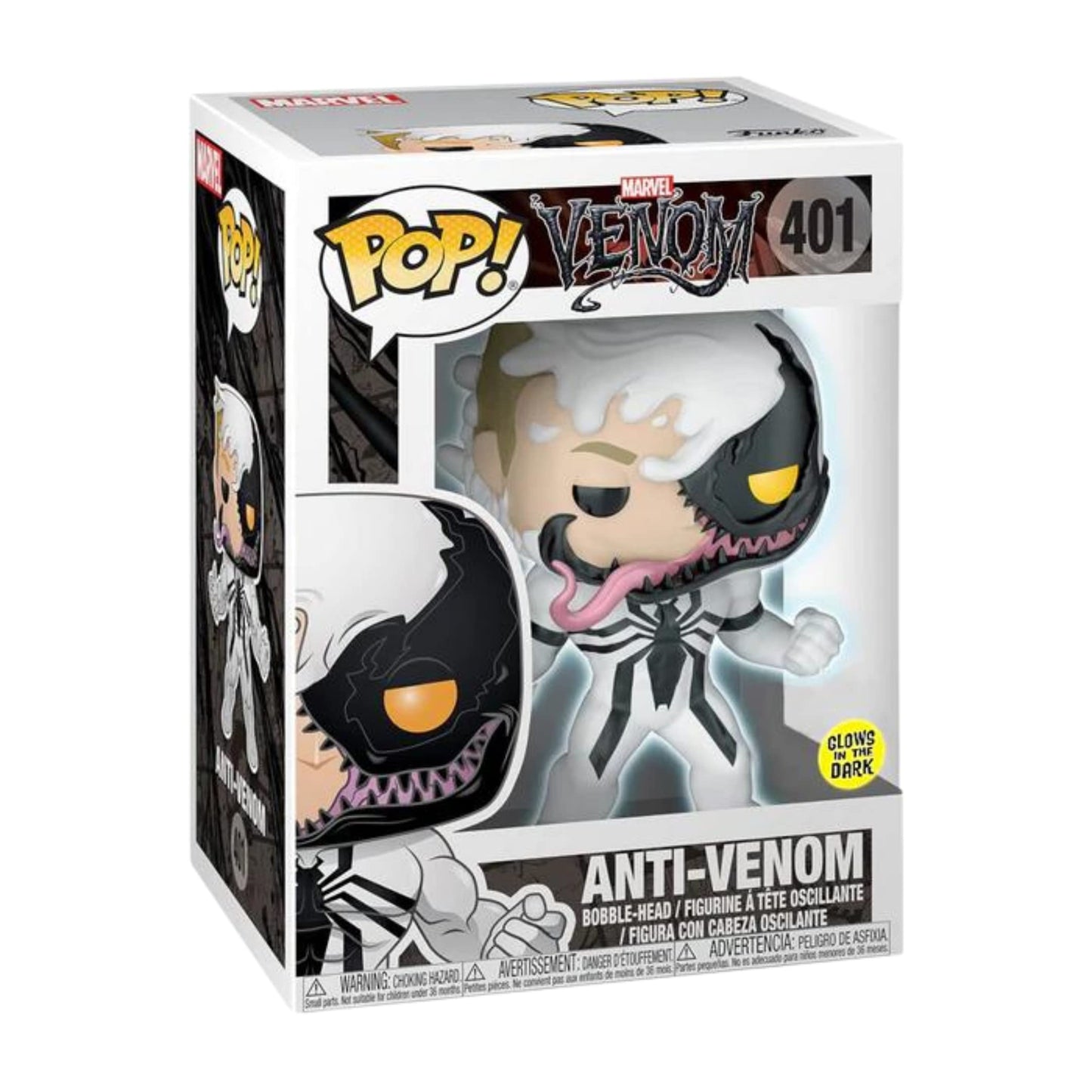 Funko POP! Marvel Venom Anti-Venom #401 [Glows in the Dark] Exclusive