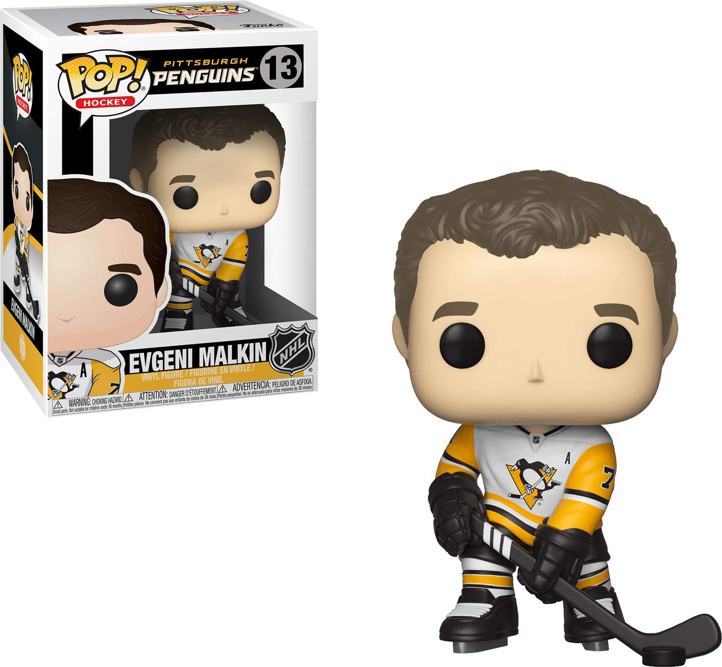Funko POP! Hockey NHL Pittsburgh Penguins - Evgeni Malkin (Away Jersey)