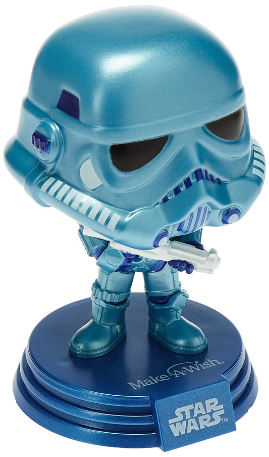 Funko POP! POPs with Purpose Star Wars Make A Wish Stormtrooper SE [Blue Metallic] Exclusive