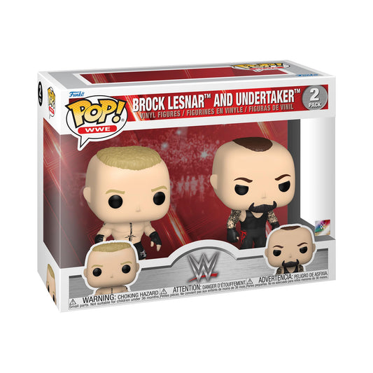 Funko POP! WWE - Brock Lesnar and Undertaker #2-Pack