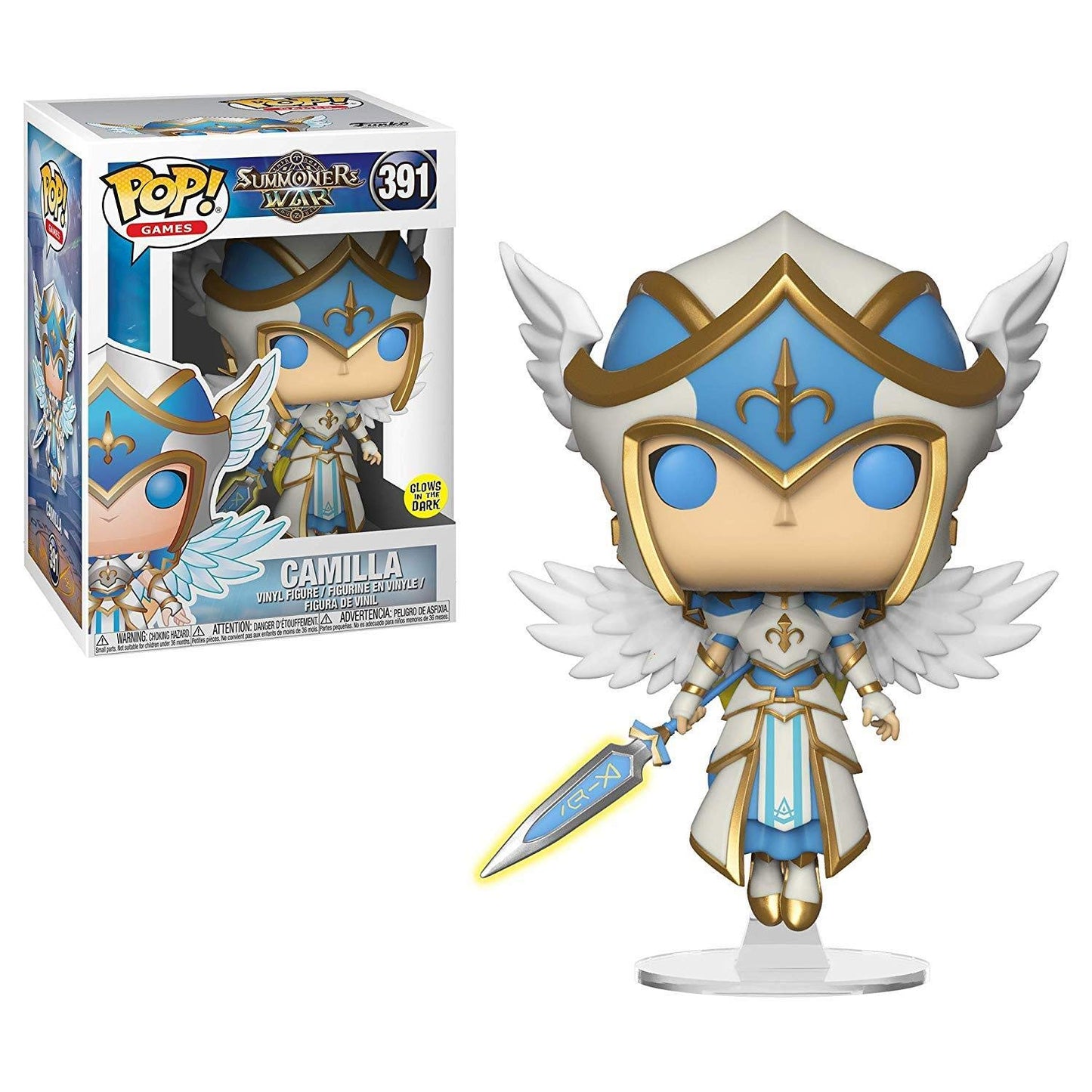 Funko POP! Games Summoners War Camilla #391 [Glows in the Dark]