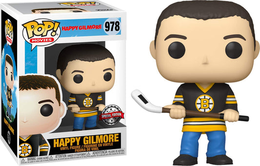 Funko POP! Happy Gilmore Holding up Hockey Stick Exclusive