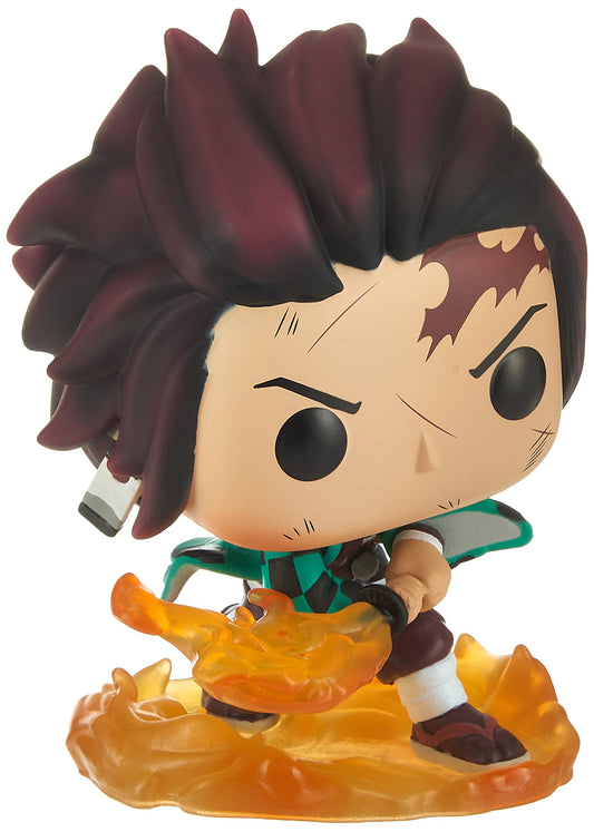 Funko POP! Animation Demon Slayer Tanjiro Kamado with Flaming Blade