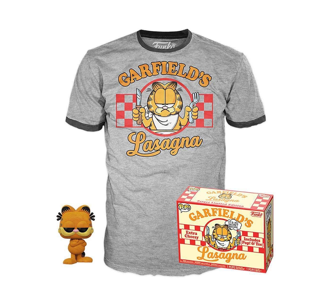 Funko POP! and Tee #20 Comics POP! Vinyl & T-Shirt Box Set - Garfield (Flocked) XL