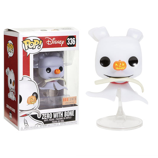 Funko POP! Nightmare Before Christmas Disney Zero with Bone Exclusive Figure