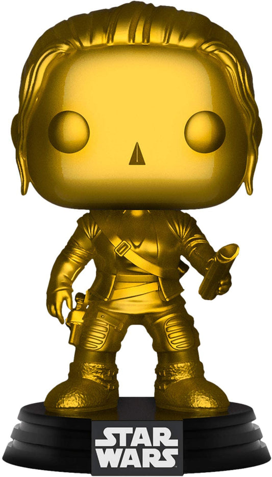 Funko POP! Star Wars Rey #114 [Gold Metallic] Exclusive