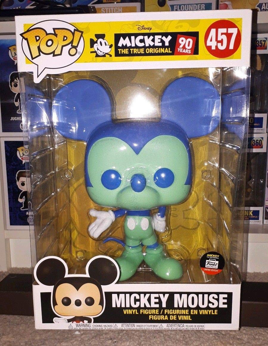 Funko POP! Disney Mickey Mouse Blue/Green 10" Exclusive