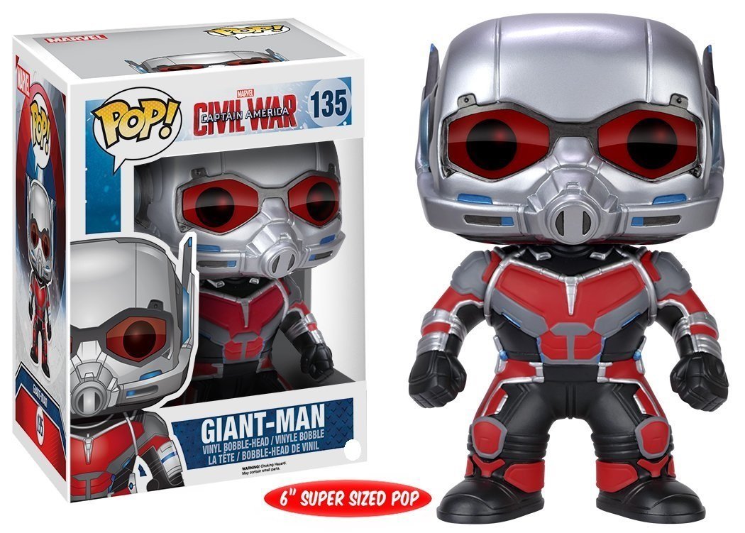 Funko POP! Marvel Captain America Civil War 6 Inch Giant-Man #135