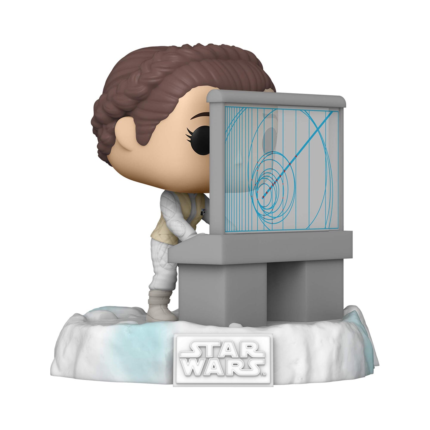 Funko POP! Deluxe: Star Wars Battle at Echo Base Series - Princess Leia Exclusive, Figure 5 of 6